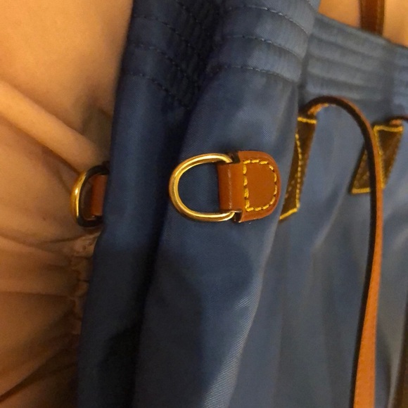 Dooney and Bourke Tan Strapped Tote - Picture 5 of 5